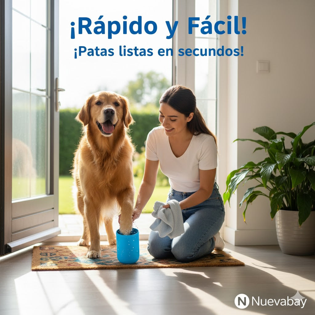 Cepillo Lava Patas Para Mascotas