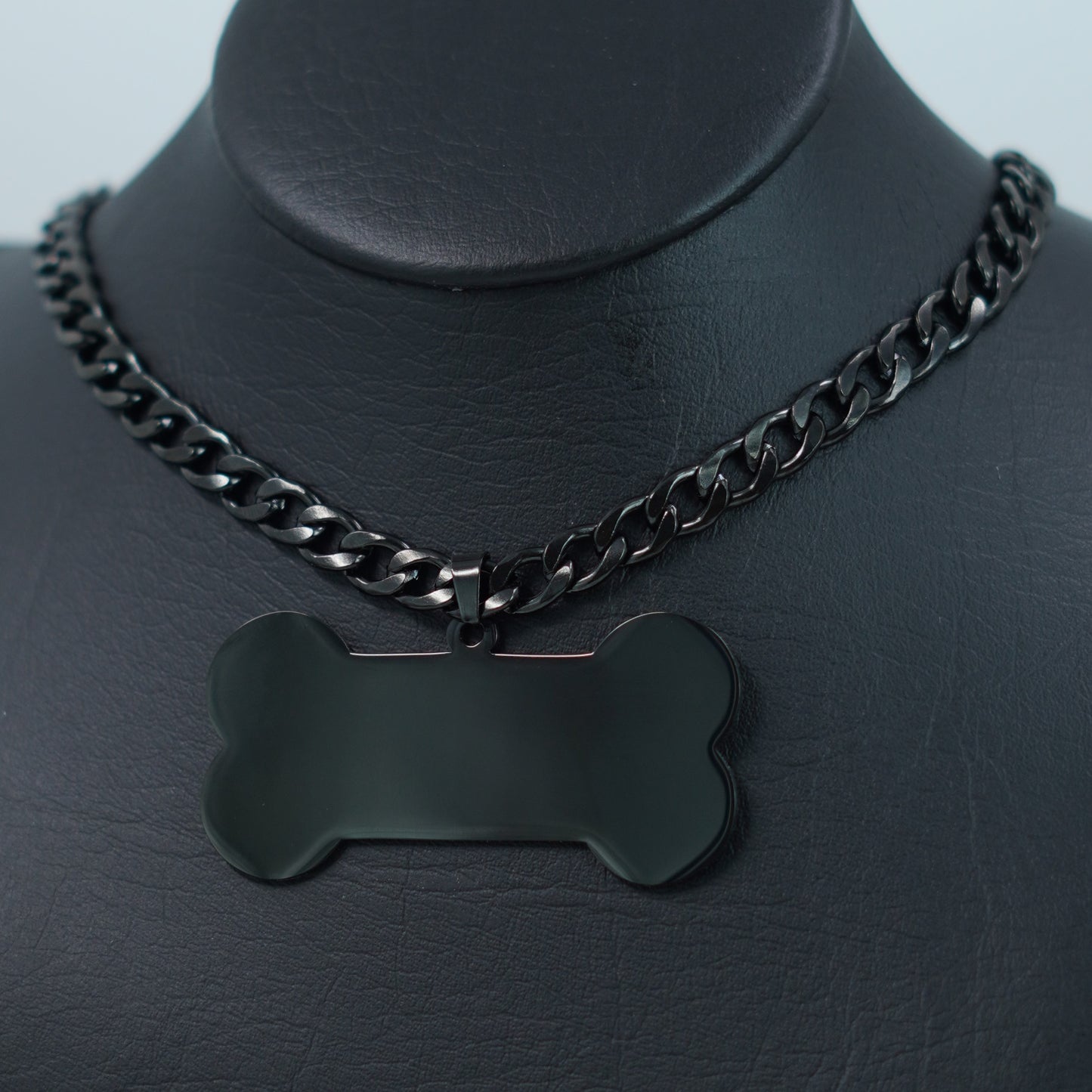 CADENA Y PLACA PARA PERRO