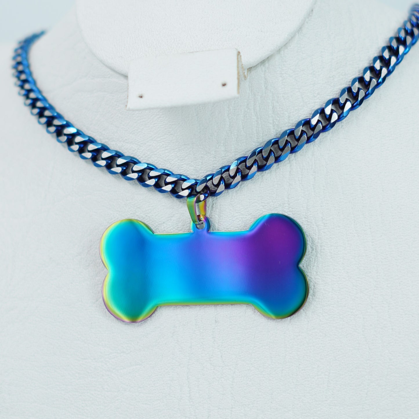 CADENA Y PLACA PARA PERRO