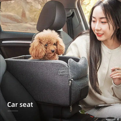 asiento o silla de carro para mascotas