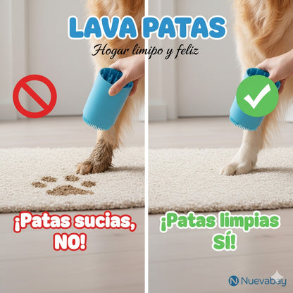 Cepillo Lava Patas  Para Mascotas